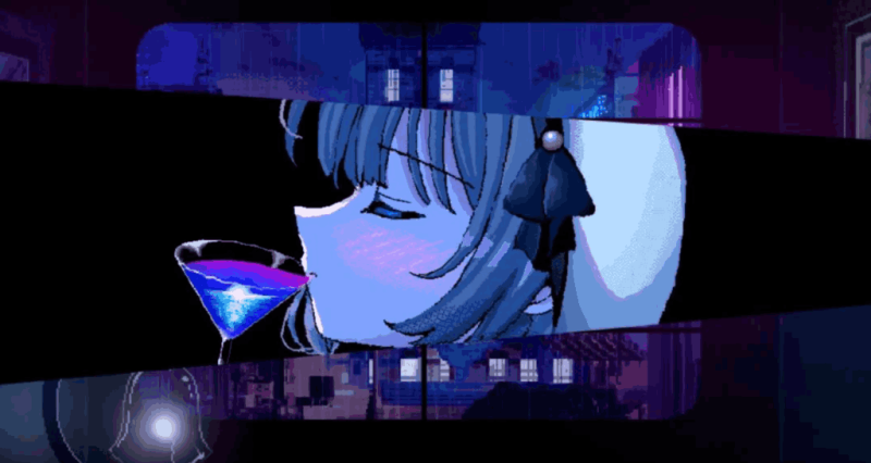 《雨夜迷醉时/A night filled with the sound of rain》像素叙事新作：用一场雨撬动你的情绪宇宙-K游戏试玩中心