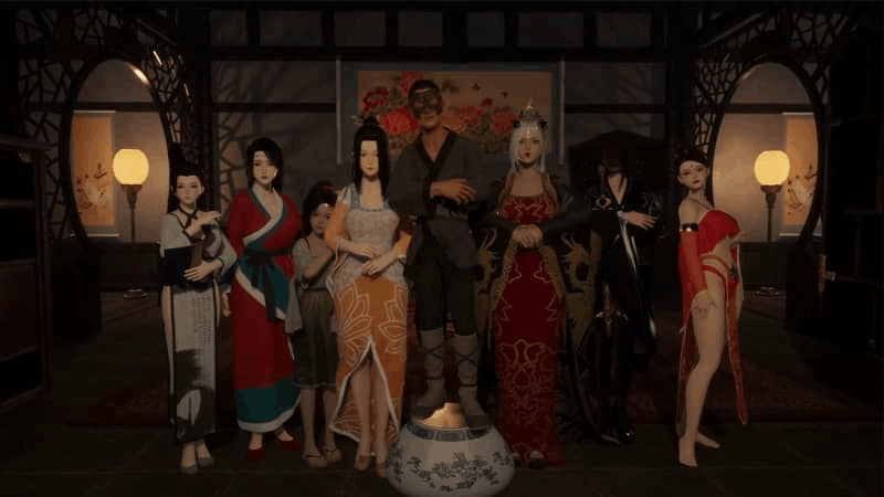 【PC】《极品采花郎》V1.3.5 全网首发：官中步兵+全解锁存档+中文CV，6.8G沉浸式武侠恋爱全收录-8