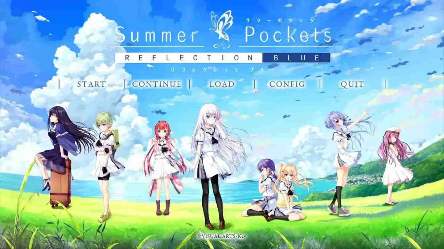 夏日口袋 蔚蓝回忆（Summer Pockets REFLECTION BLUE）V1.05 安卓直装全年龄版发布-K游戏试玩中心