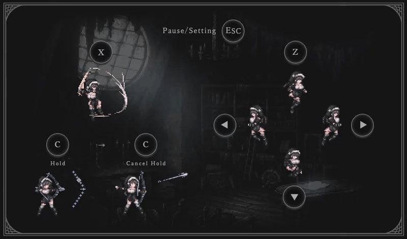 《哥特少女勇闯恶魔城》V3.0 像素暴力美学的天花板之作-K游戏试玩中心