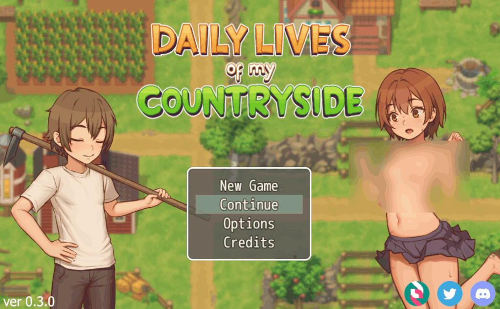 《我的乡村日常生活 ver0.30 手绘动态SLG》PC版更新：AI汉化+全功能存档【1.5G】-1