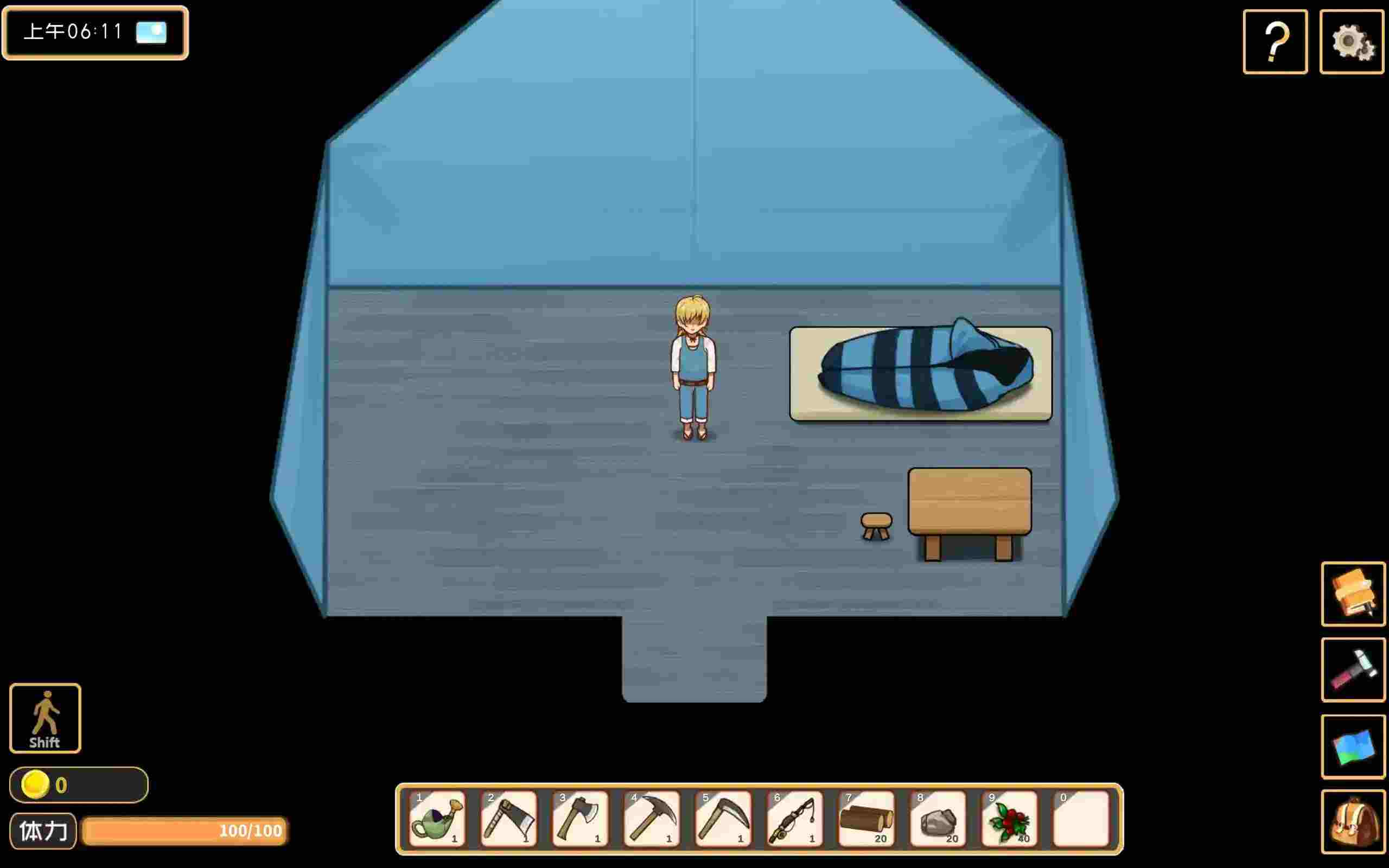 【PC硬核生存】《黄毛漂流记/UninhabitedIsland》v1.0.9.5官中版实测：这才是真正的海岛求生指南-2