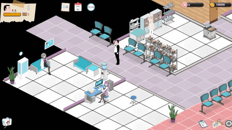 黑山综合医院 Ver2.2.1 官方中文步兵版｜PC经营SLG+全动态+2G资源实测解析-2