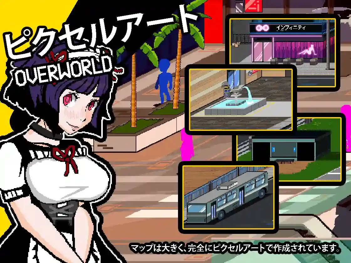 《回音之镇・搬到了小镇上 Ver3.2.5》像素RPG｜动态事件｜AI汉化｜PC端｜1.89G容量-K游戏试玩中心