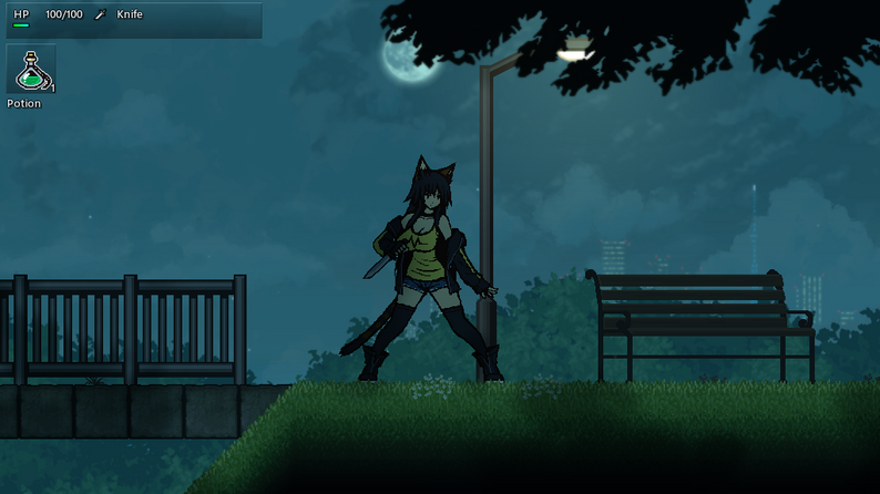 PC平台像素风ACT游戏《Vivid Dead Ver0.3.3》官方英文版资源介绍-K游戏试玩中心