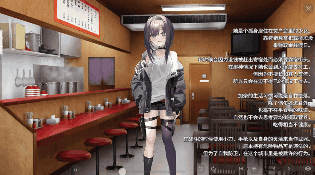 《OD Edition Dead-End City: 死废城的少女》 末世生存与少女羁绊-2