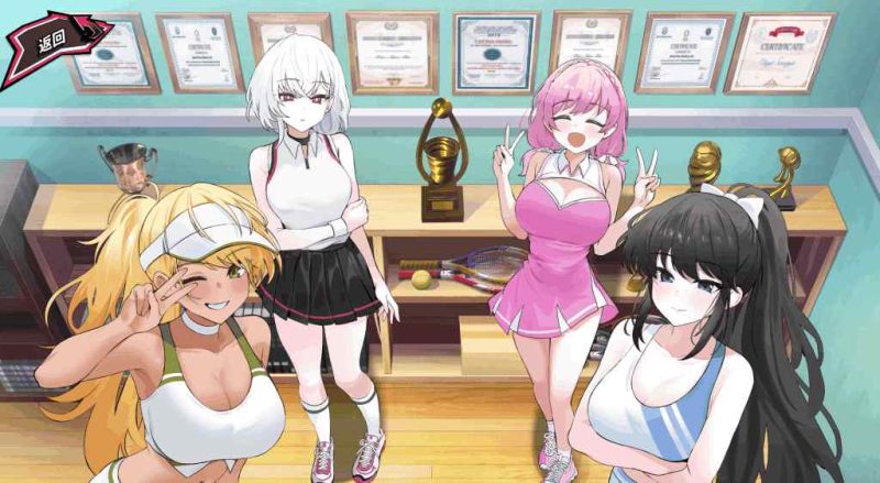 《Tennis Angels EX 官方中文版》全年龄向动态互动SLG深度测评-K游戏试玩中心