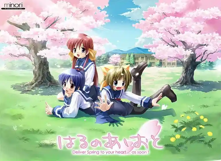 【PC完整版】《はるのあしおと/春天的足音》全语音+新结局路线更新｜校园纯爱剧情深度解析-K游戏试玩中心